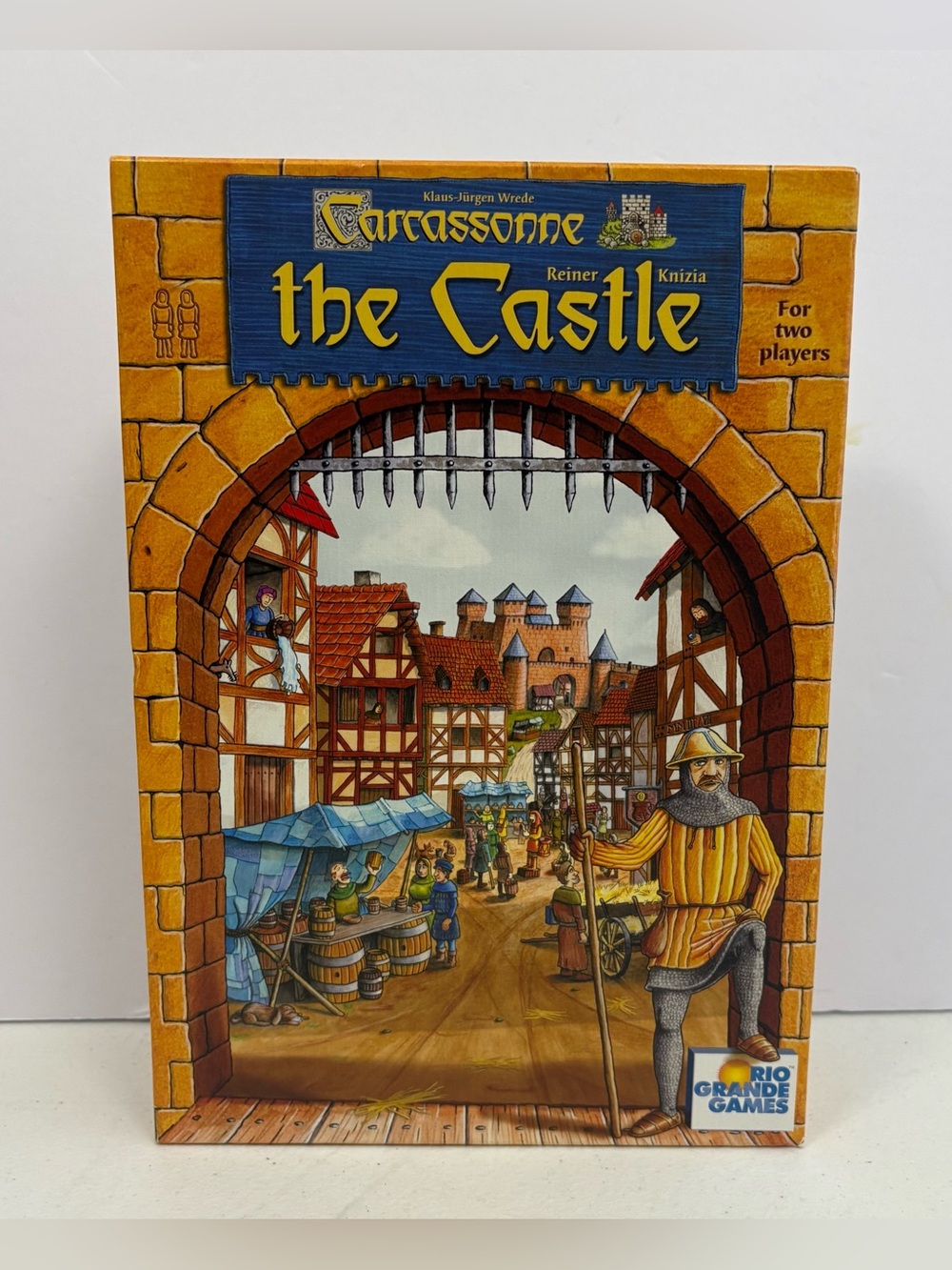 2003 Carcassonne The Castle Board Game Rio Grande OOP 100% complete